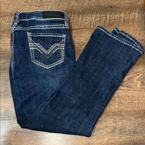 Rock & Roll Cowgirl Mid Rise Riding Jeans